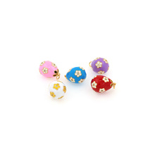 18Kͭ�ƽ� ΢���ʯ���͸��Ŵ��⻨ƿˮ�ιҼ���׹ DIY��Ʒ���