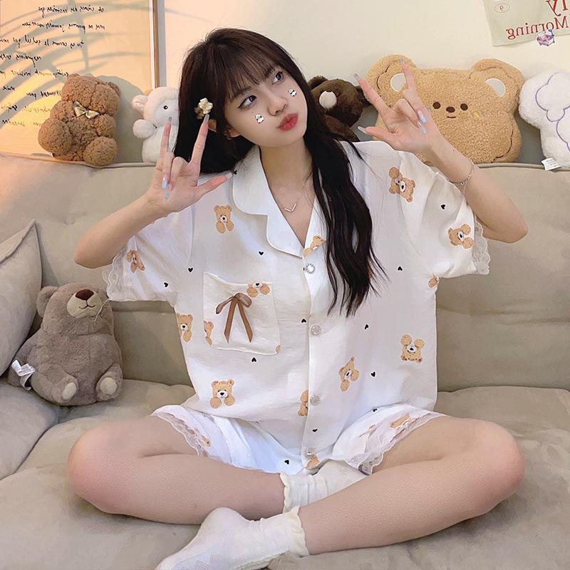 Lace quick dry summer pijama