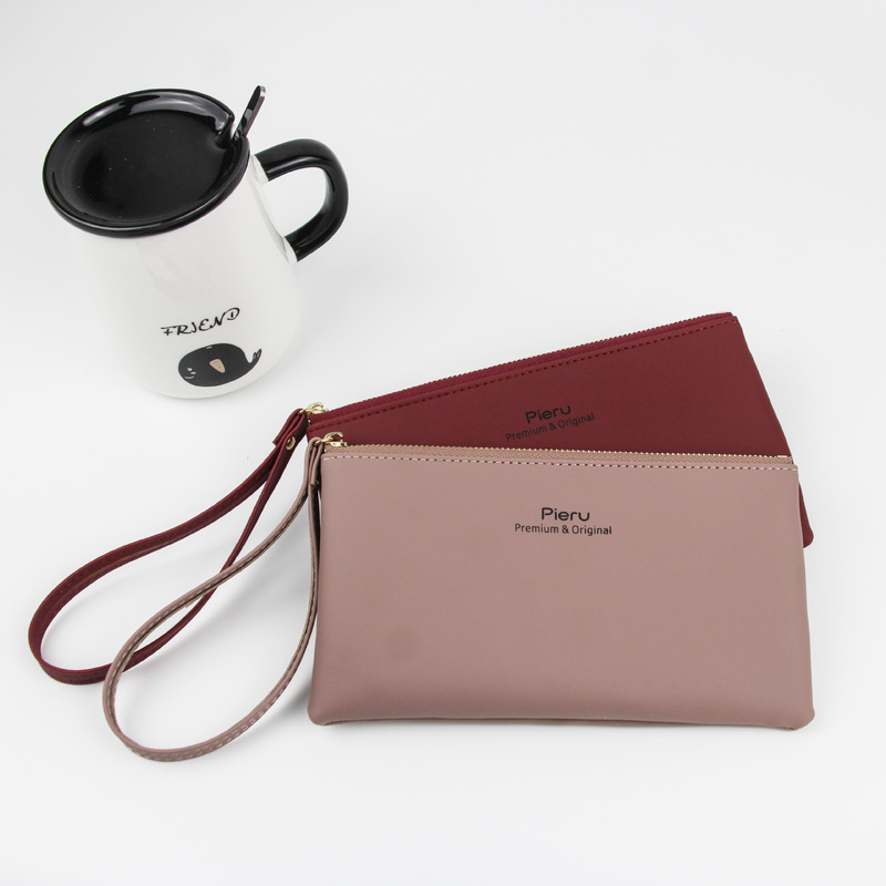 New Korean Style Women's Hand Wallet Long Zipper Multi-function All-match Large Capacity Mobile Phone Bag Coin Clip