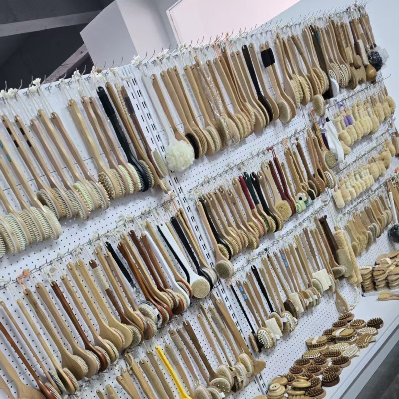 Inventario de masaje de mango largo, masaje de cuero cabelludo, bolsa de aire, pein de cabello largo, cabello de maquillaje de damas, estilo de aire, pein de aire