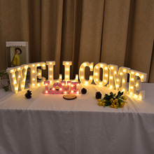 26个英文字母灯 LED气氛灯婚庆生日派对装饰场景布置造型灯