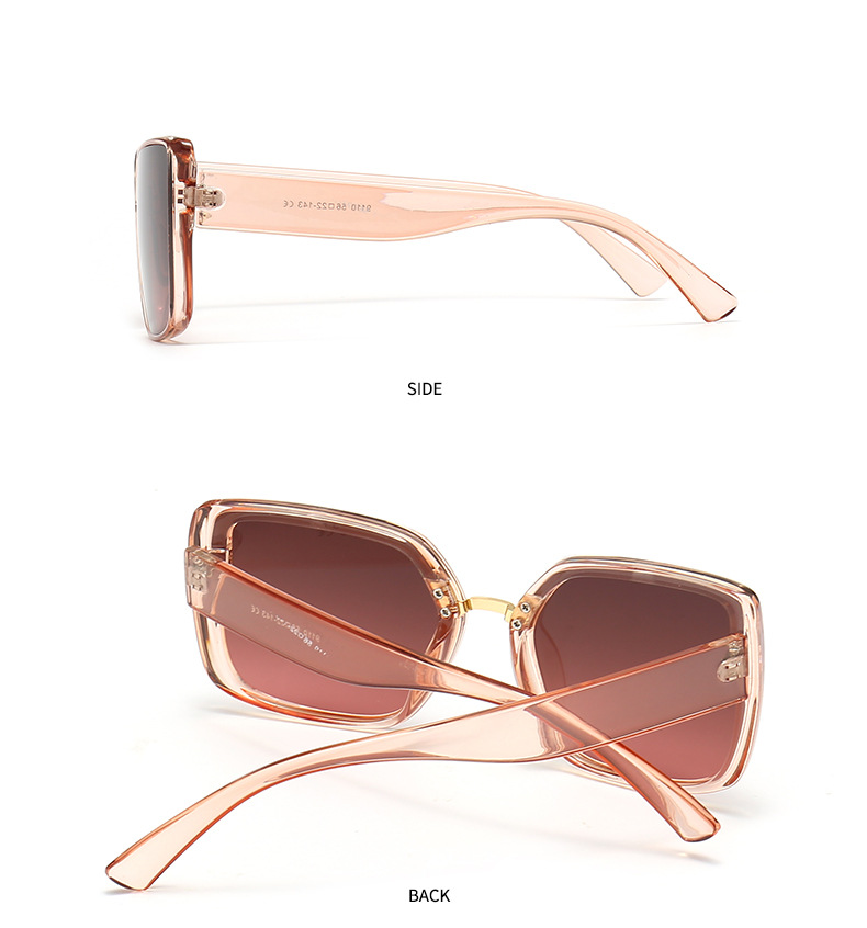 Square Sunglasses For Men Large Frame Retro Modern Style_voghion.com