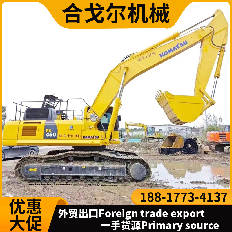日本产的大型小松 450挖掘机成色新低价出售
