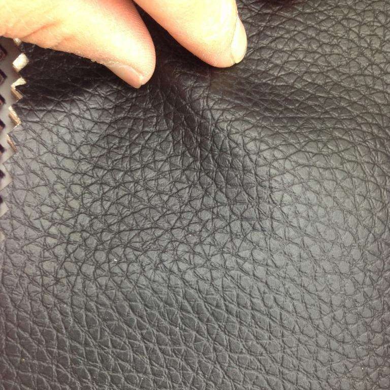 呼吸革 沙发革 透气半PU面料 高级沙发面料 荔枝纹皮革面料