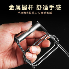 GDAY Thickened Stainless Steel Steamer Trivet Holder Retrieval Clips with Edge Bowl Plate Clips Thick Trays Holder Bowl Clips