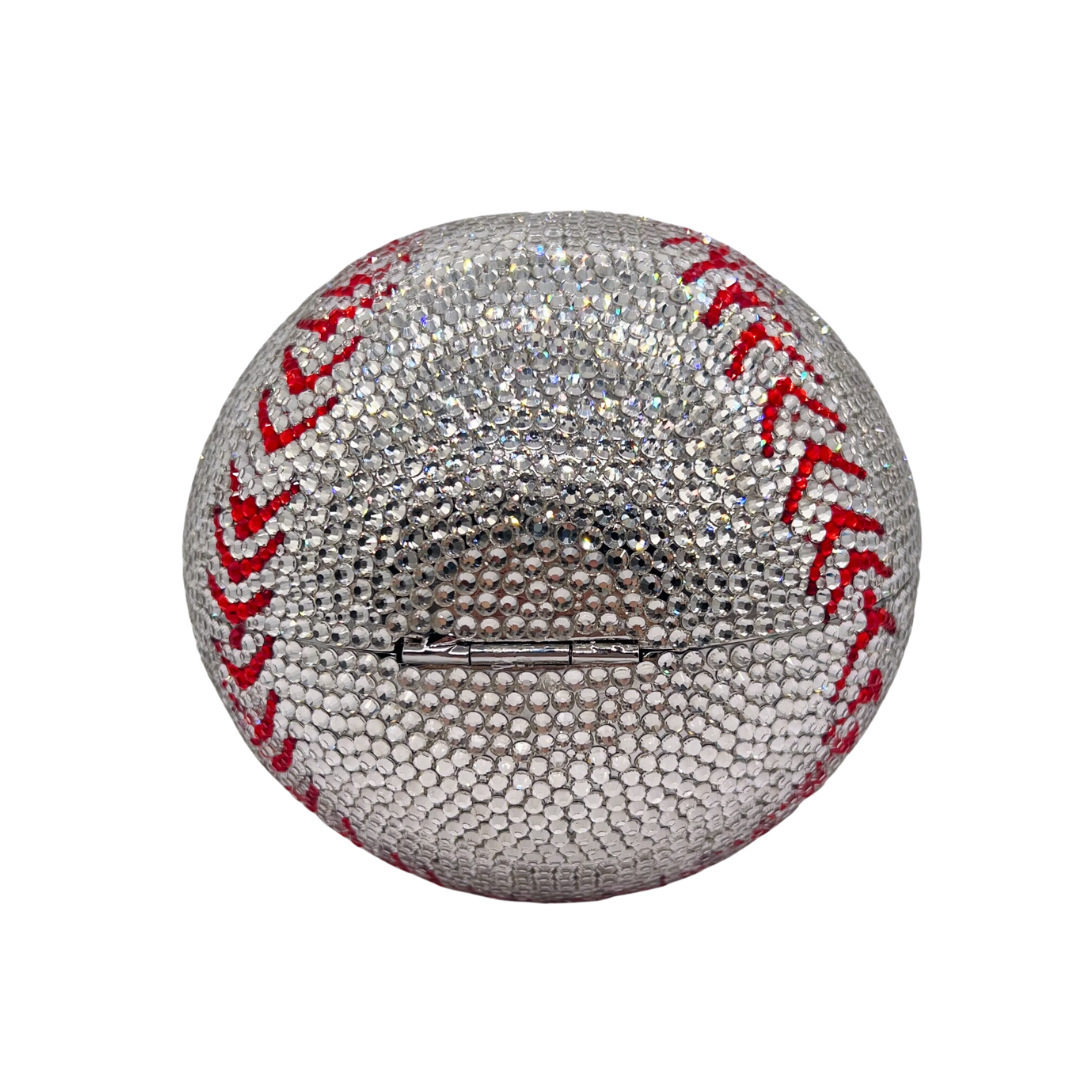 Rhinestone Clutch bag nuevo bolso de diamantes de béisbol bolso de banquete europeo bolso de diamantes para mujeres