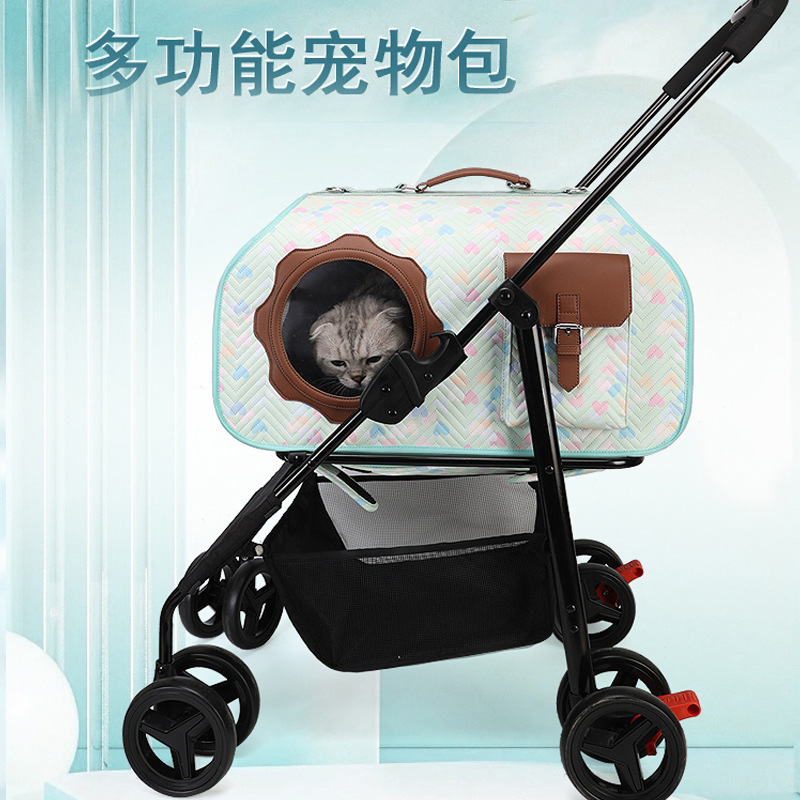 Pet Stroller for Dogs, Cats, and Teddy Dogs, Lightweight and Foldable, Small Pet Stroller for Outings, Pet Carrier, Lightweight and Foldable Pet Stroller for Dogs, Cats, and Teddy Dogs, Lightweight and Foldable, Small Pet Stroller for Outings, Pet Carrier, Lightweight and Foldable