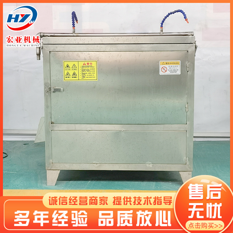 鸡肠剖肠机 鸡肠处理设备 家禽禽肠割开机鸭肠剖切机 厂家直供