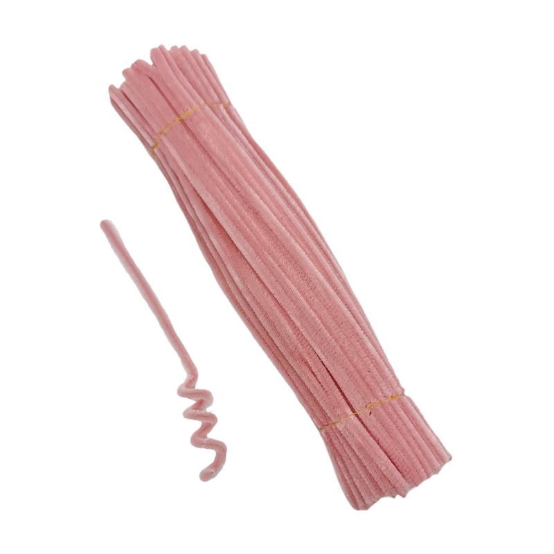 Cifrado [6mm Twisted stick] DIY tiras de lana de colores material hecho a mano de los niños ramo de terciopelo de dinosaurio lana Raíz de lana tiras