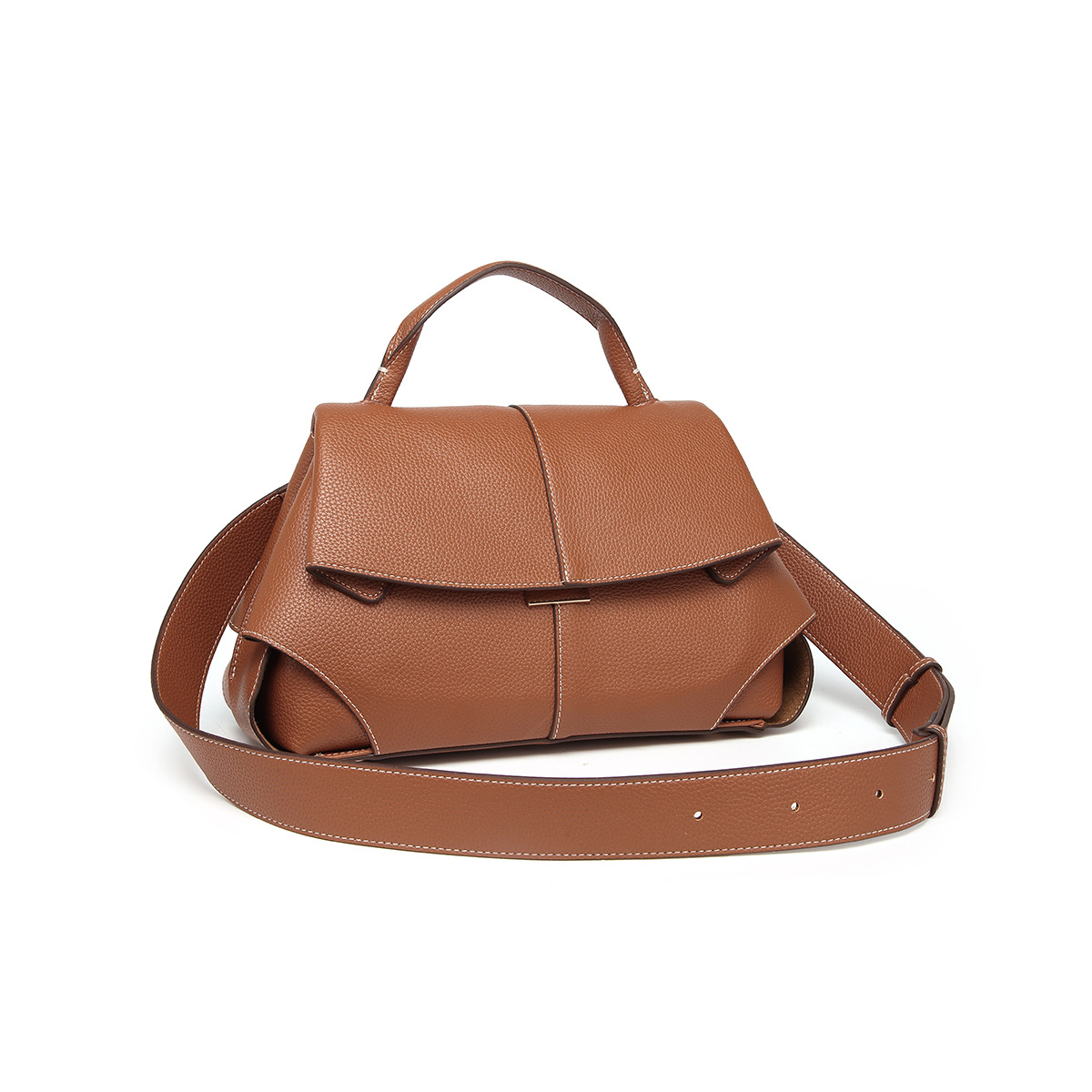 Borsa a tracolla elegante in pelle da donna, borsa a spalla_voghion.com