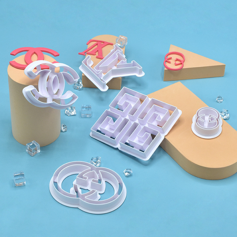 Herramientas de decoración DIY, moldes de plástico para modelar, simulación de repostería, molde para pasteles, juego de moldes para galletas, molde hecho a mano para postres