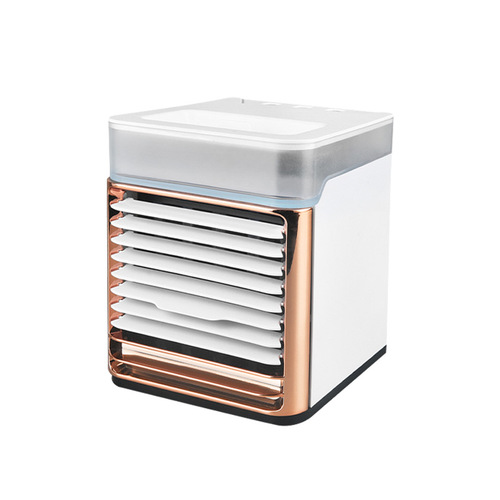 New Mini Evaporative Air Cooler Portable USB Air Conditioner Office Desk Humidifier Mist USB Small Fan Manufacturer