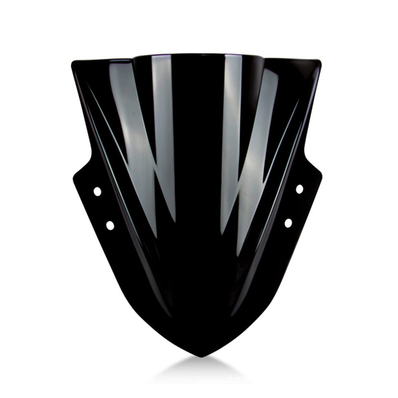 Kawasaki Windshield Fairing For Kawasaki Ninja EX300 2013-2017 (Motorcycle front windshield) - black