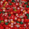 Микс ярко-красных оттенков