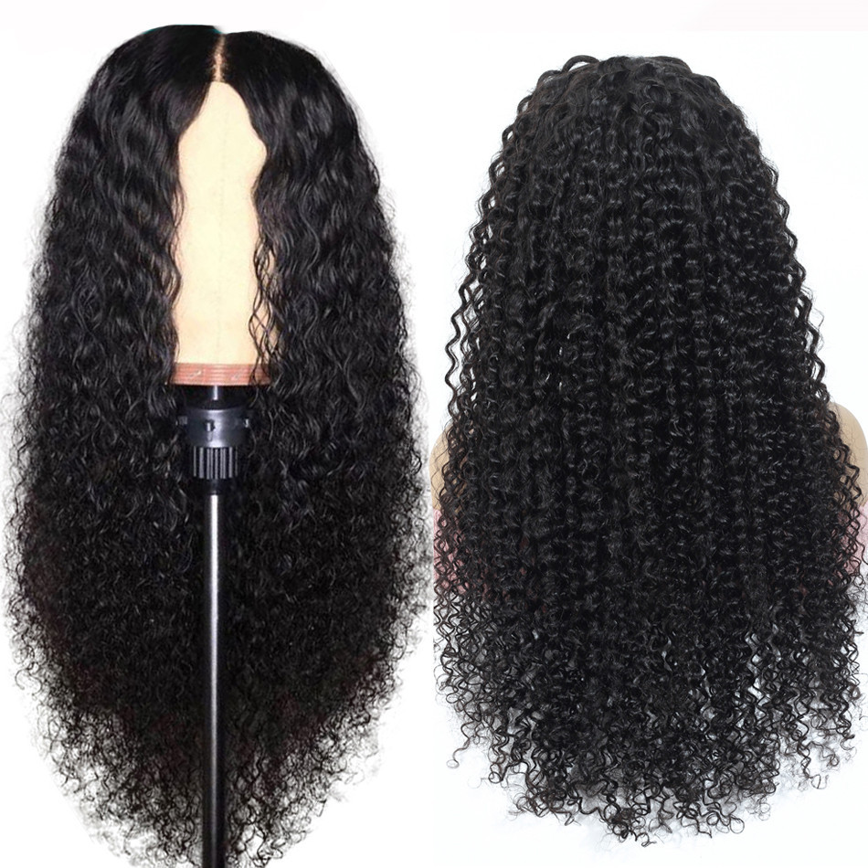 Women's Fashion Street High Temperature Wire Centre Parting Long Curly Hair Wigs display picture 5