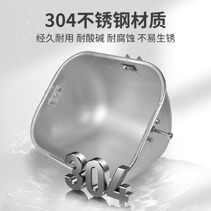 Tanque de alimentación de cerdas de acero inoxidable, lecho de parto, tanque de alimentación de cerdas, tanque de alimentación de cerdos, corral de posicionamiento, tanque de alimentación para cerdos grandes