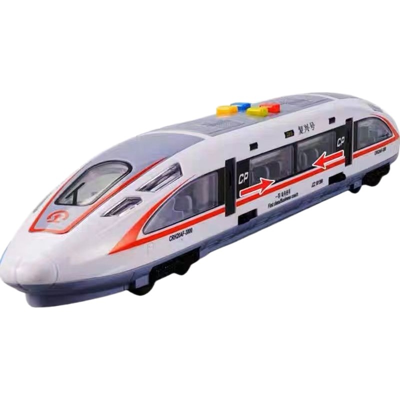Armonía tren de alta velocidad tren eléctrico pista de juguete simulación eléctrica metro modelo juguete para niños 3-6