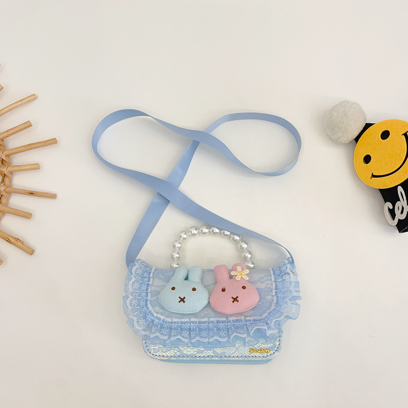 Bolso de los niños de estilo coreano 2022 Otoño Nueva Chica Flor bolsa de mensajero de moda estilo Chanel mini bolsa de accesorios de moda