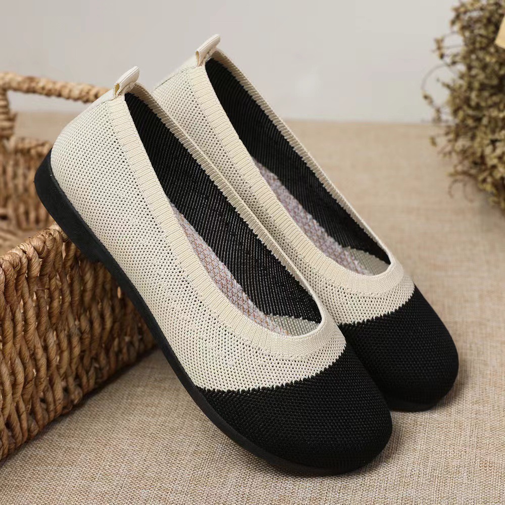 Viejos zapatos de tela de Beijing para mujeres, zapatos de conducción para mujeres, zapatos de tela