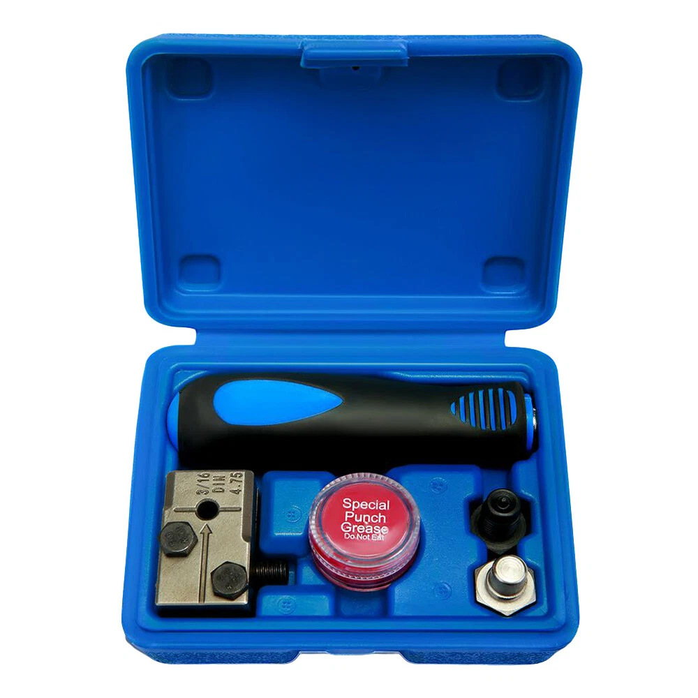 Brake Pipe Flaring Tool Set, Brake Hose Expander, Copper Pipe Flaring Tool 4.75mm Din/Sae