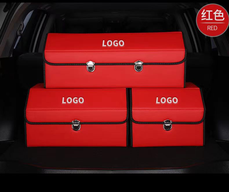 Caja de almacenamiento multifuncional de almacenamiento de maletero de coche transfronterizo caja de almacenamiento de gran capacidad caja de almacenamiento de coche plegable