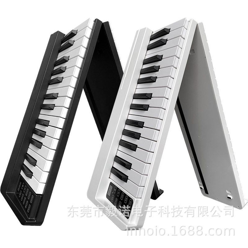 61 key foldable electronic piano keyboard portable beginner practice home key hand roll entry folding piano 61 key foldable electronic piano keyboard portable beginner practice home key hand roll entry folding piano