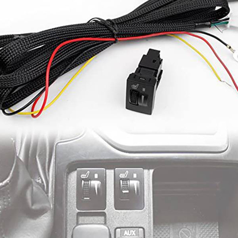 Coche calefacción cojín de invierno asiento térmico coche calefacción eléctrica 12V asiento cojín automático apagado rápido calefacción coche invierno