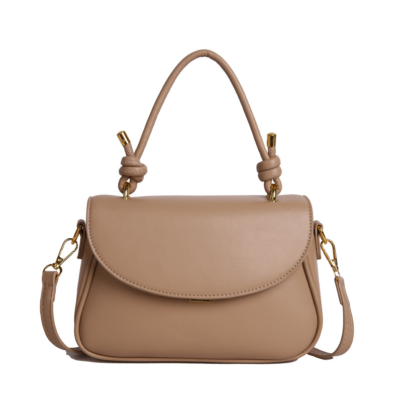 Bolso para mujeres 2025 nuevo cross-border de alta calidad textura versátil bolso portátil de color sólido de moda de viaje mochila