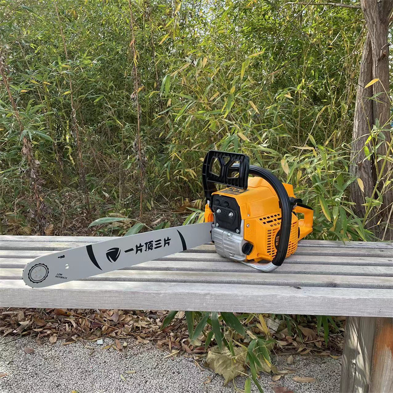 工业级大功率汽油锯家用小型手持伐木锯园林砍柴锯木修枝切割锯