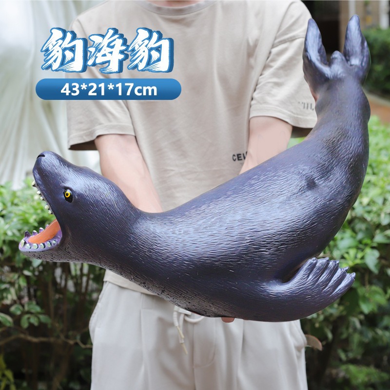 Dolphin, animal marino, gran tiburón, niño, juguete, simulación de goma suave, niño, mundo submarino, modelo de ballena al por mayor