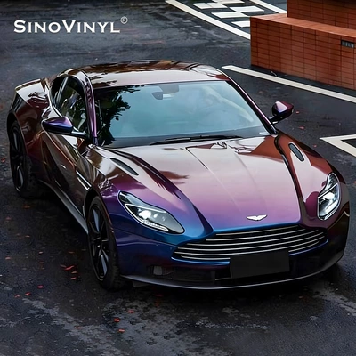 Automotive Film Car Body Glossy Purple Blue