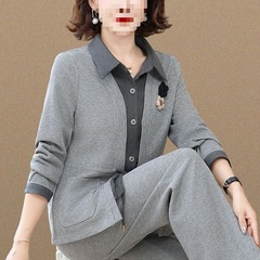 妈妈秋装2025中老年女运动服套装宽松春秋两件套新款外套中年显瘦