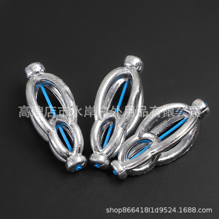 Factory wholesale sea pole string hook lantern lead pendant world hook line group long shot lead pendant