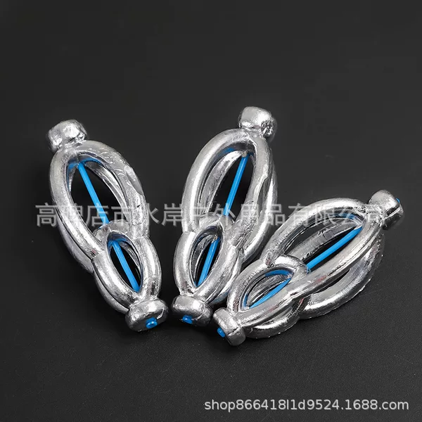 Factory wholesale sea pole string hook lantern lead pendant world hook line group long shot lead pendant