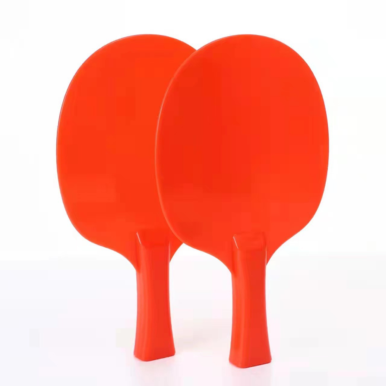[Ventas directas de fábrica] raqueta de tenis de mesa raqueta de entrenamiento engrosada de plástico raqueta de tenis de mesa