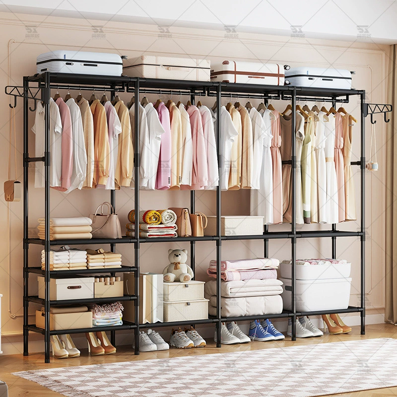 Garment Rack Multi-tier Wardrobe Simple Indoor from Yomiego