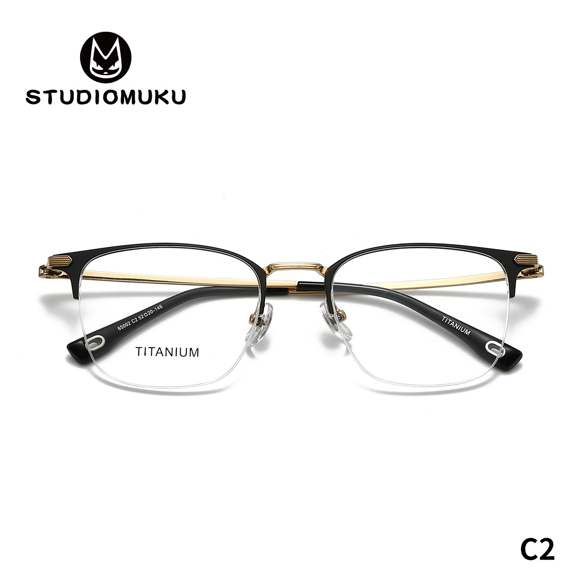 Muco-cool glasses Un par de marcos de gafas que pueden modificar la imagen de la élite empresarial de la cara.