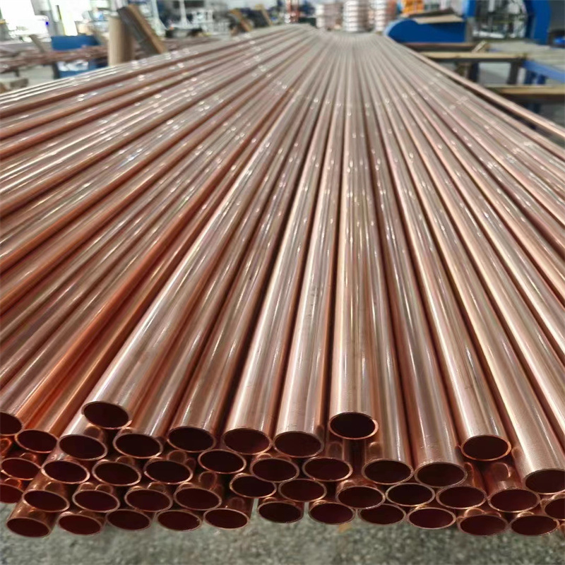 批发 T2紫铜管 T2环保铜合金 T2小口径 T2红铜管 空调用盘管