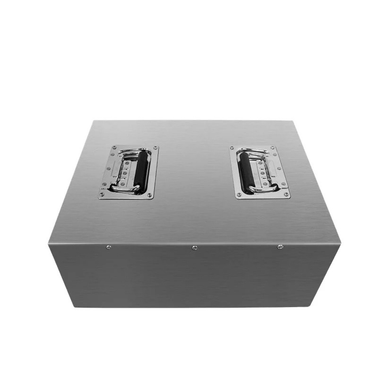Two-Wheeled and Three-Wheeled Vehicle Power Battery Solar Energy Storage Shell Lithium Battery Box Stainless Steel Electric Vehicle