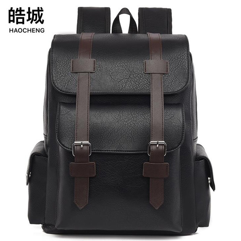 Mochila para hombre 2024 nueva moda europea y americana viaje mochila de computadora de gran capacidad para estudiantes de secundaria mochila escolar casual bolso para hombre