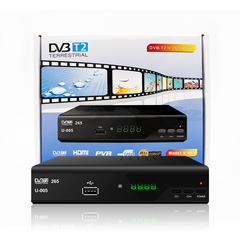 新型対外貿易イタリアポーランドh265 dvb t2デジタルテレビセットトップボックス