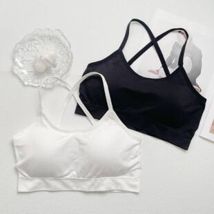 Tube top, bra top, summer base top with cups, short push up T-shirt sleevless