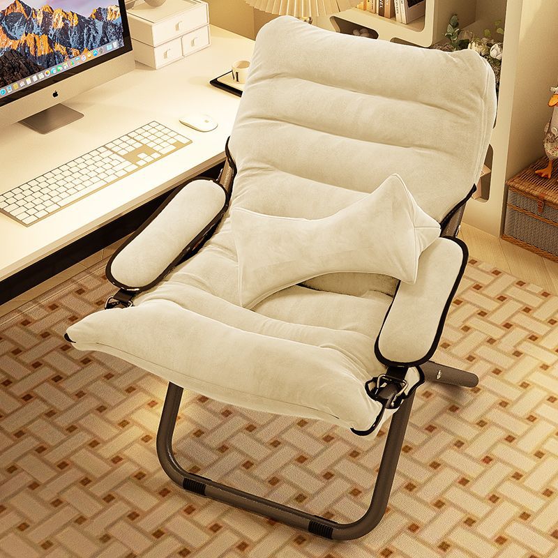 折叠躺椅学生宿舍电脑办公室舒适午休椅午睡懒人靠背椅子沙发椅