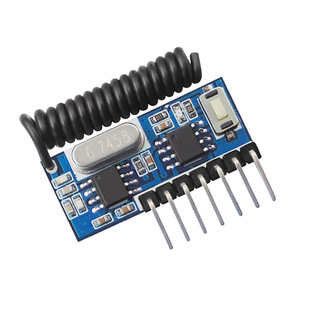 RX480E Super heterodyne wireless decoding receiver module 4-way high level output 443 learning 1527 module