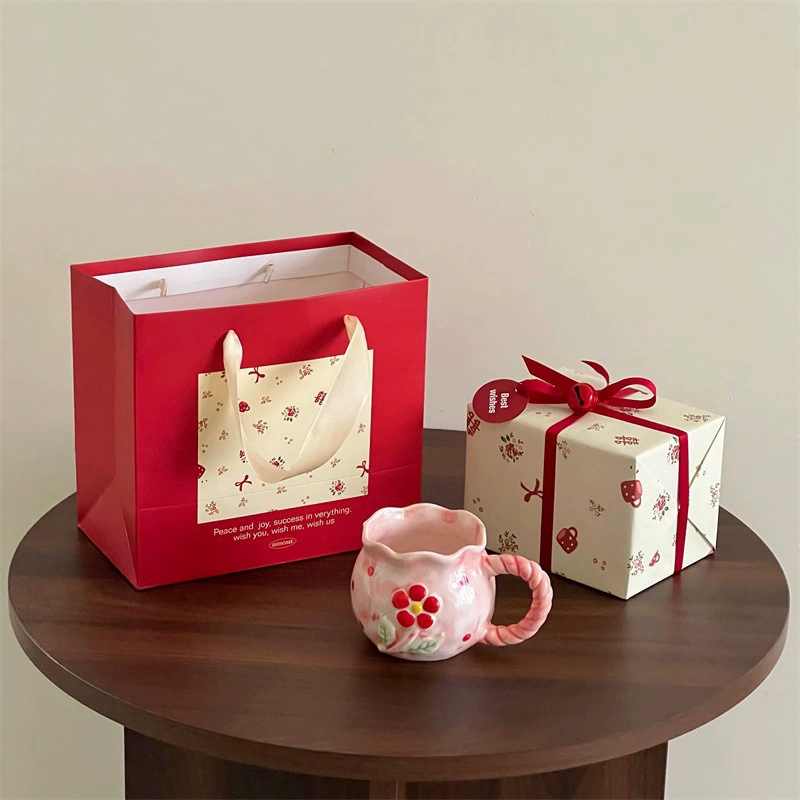 Blog Handiculum — нерегулярная свето-яркая Cherry Art Niche Mark Cup Ceramic Cup Cool