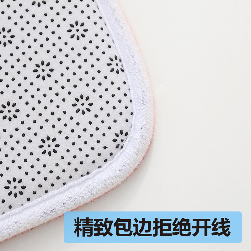 厂家定制地垫来图来样可定制logo进门法兰绒海绵地毯厨房卧室地垫