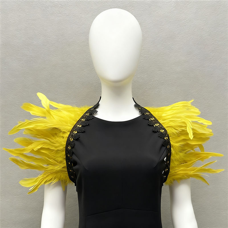 Amazon plumas mantel luchador show traje gladiador vestido estilo vikingo carnaval antiguo abrigo aristocrático TK