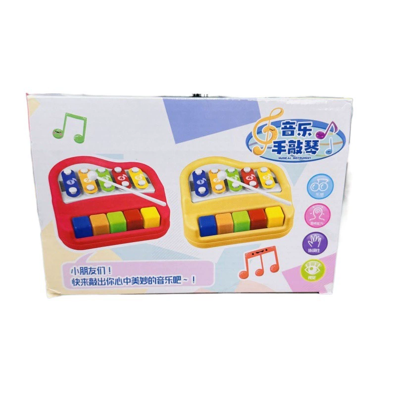 Большой металлофон, игрушка, 2 в 1, 1–3 года