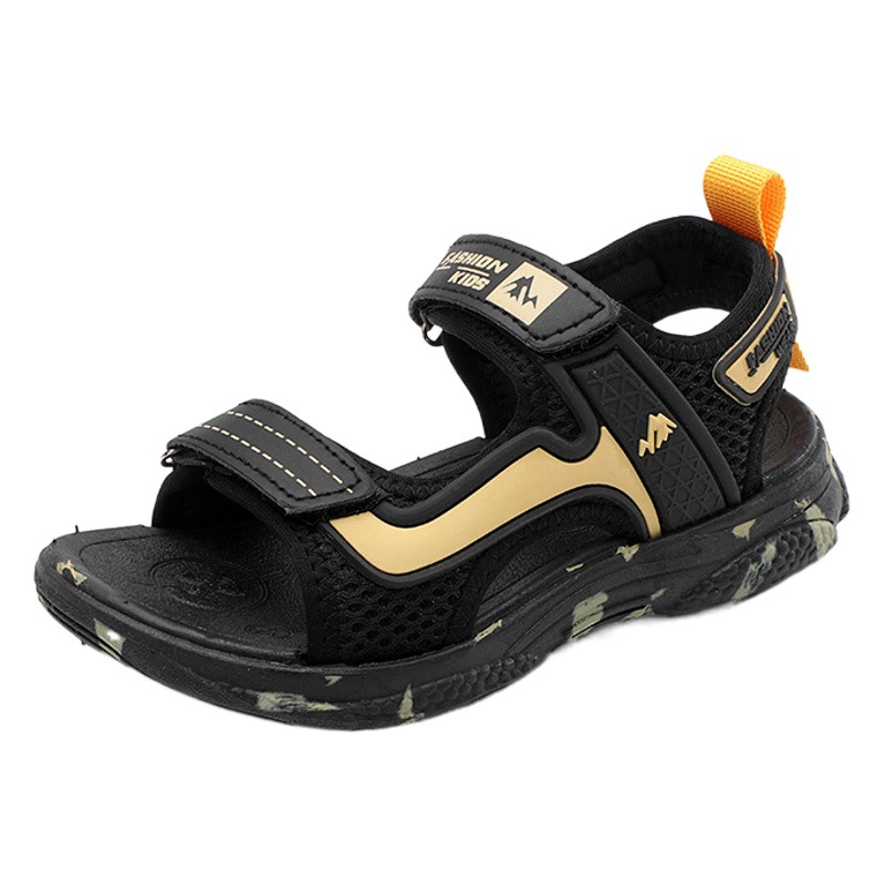 Children's sandals men's 2023 Summer new soft bottom non-slip large children's little boy casual beach shoes factory wholesale