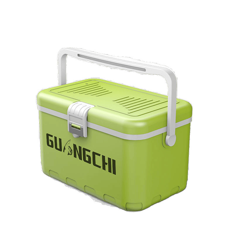 Caja de pesca ultra pequeña caja de camarón con bomba de oxígeno caja de camarón 10L ultra ligera